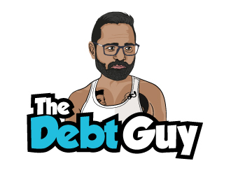 The Debt Guy logo design by ElonStark