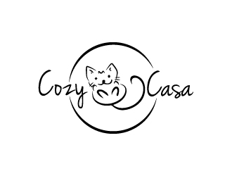 CozyCasa logo design by sakarep