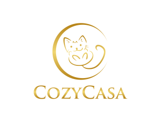 CozyCasa logo design by GassPoll