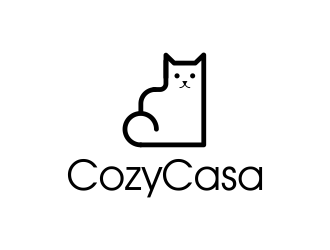 CozyCasa logo design by DiDdzin