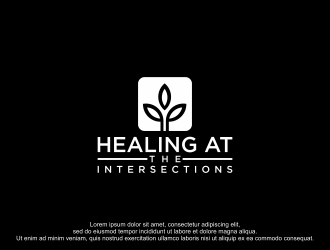 HEALING AT THE INTERSECTIONS logo design by bebekkwek