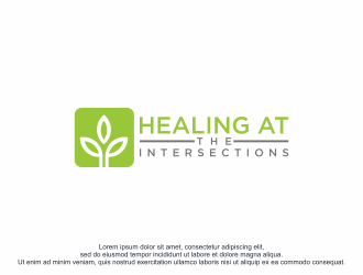 HEALING AT THE INTERSECTIONS logo design by bebekkwek