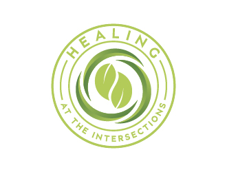 HEALING AT THE INTERSECTIONS logo design by cybil