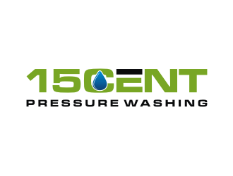 15cent Pressure Washing logo design by mbamboex