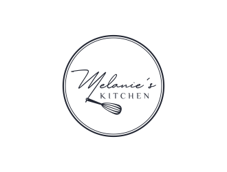 Melanies Kitchen logo design by GassPoll