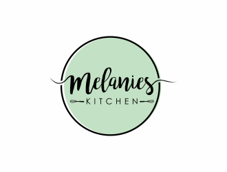 Melanies Kitchen logo design by Zeratu