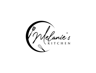 Melanies Kitchen logo design by RIANW