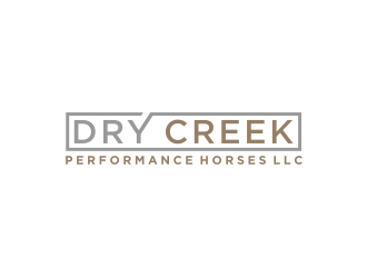 Dry Creek Performance Horses LLC  logo design by Artomoro