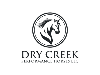 Dry Creek Performance Horses LLC  logo design by GassPoll