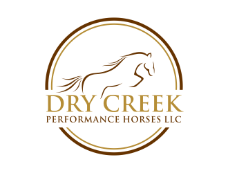 Dry Creek Performance Horses LLC  logo design by GassPoll