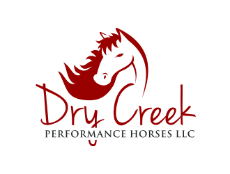 Dry Creek Performance Horses LLC  logo design by GassPoll