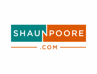 ShaunPoore.com logo design by christabel