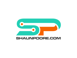 ShaunPoore.com logo design by pel4ngi