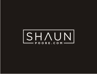 ShaunPoore.com logo design by Artomoro