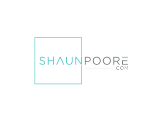 ShaunPoore.com logo design by johana