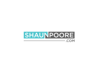 ShaunPoore.com logo design by johana