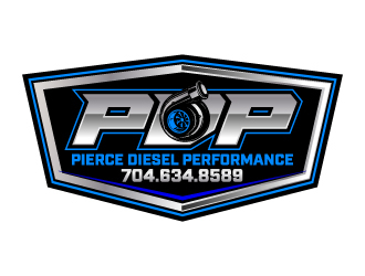 PDP, Pierce Diesel Performance logo design by jaize