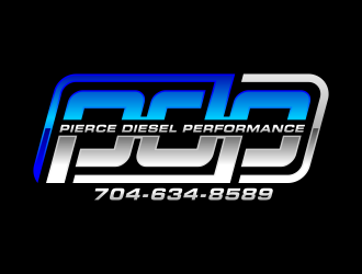 PDP, Pierce Diesel Performance logo design by ekitessar