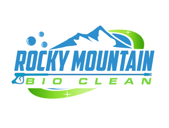 Rocky Mountain Bio Clean logo design by kunejo