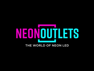 neonoutlets  logo design by GassPoll