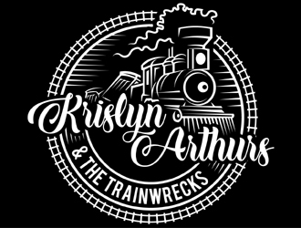 Krislyn Arthurs and The TrainWrecks logo design by MAXR