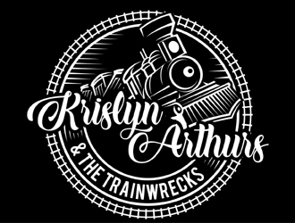 Krislyn Arthurs and The TrainWrecks logo design by MAXR