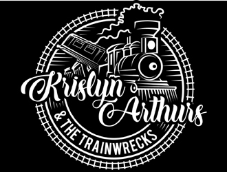 Krislyn Arthurs and The TrainWrecks logo design by MAXR
