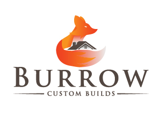 Burrow Custom Builds logo design by Mirza