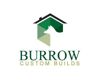 Burrow Custom Builds logo design by limo