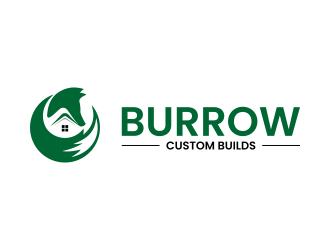 Burrow Custom Builds logo design by yunda