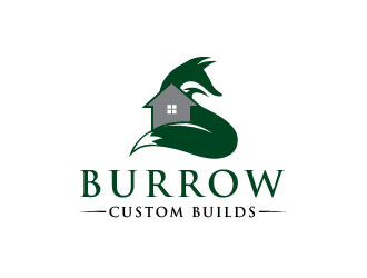 Burrow Custom Builds logo design by usef44