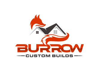 Burrow Custom Builds logo design by bernard ferrer