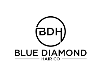 Blue Diamond Hair Co logo design by rief