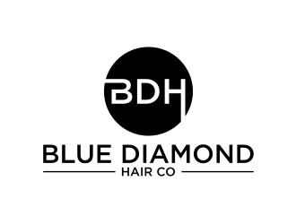 Blue Diamond Hair Co logo design by rief