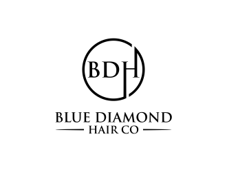 Blue Diamond Hair Co logo design by Walv