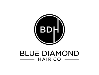 Blue Diamond Hair Co logo design by Walv