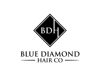 Blue Diamond Hair Co logo design by Walv