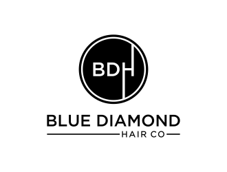 Blue Diamond Hair Co logo design by Walv