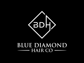 Blue Diamond Hair Co logo design by Walv