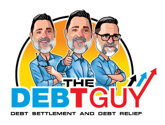 The Debt Guy logo design by invento