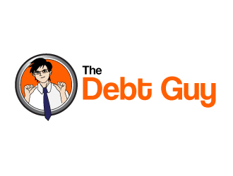 The Debt Guy logo design by karjen
