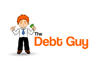 The Debt Guy logo design by karjen