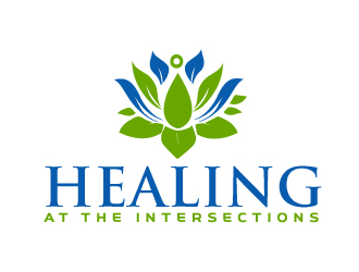 HEALING AT THE INTERSECTIONS logo design by ElonStark