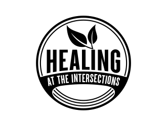 HEALING AT THE INTERSECTIONS logo design by b3no