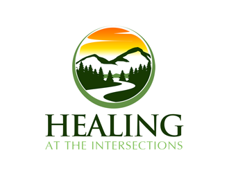 HEALING AT THE INTERSECTIONS logo design by kunejo
