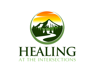 HEALING AT THE INTERSECTIONS logo design by kunejo