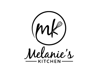 Melanies Kitchen logo design by Andri