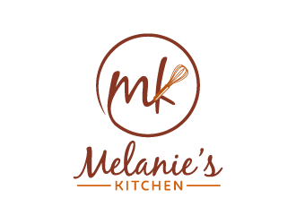 Melanies Kitchen logo design by Andri