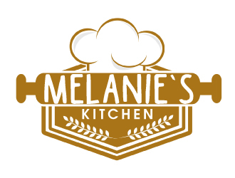 Melanies Kitchen logo design by ElonStark