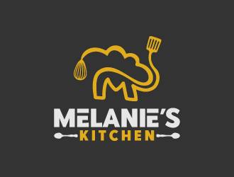 Melanies Kitchen logo design by GETT
